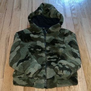 Little boys Sherpa jacket
